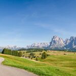 Alpe di Siusi, Bike, Langkofelgruppe, Rad fahren, Seiser Alm, Seiseralm