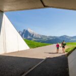 Alpe di Siusi, Langkofelgruppe, Seiser Alm, Seiseralm, Unterführung, wandern