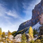 Croda da Lago, Herbst, Lärchen, autumn, autunno