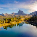 Becco di Mezzodi, Lago de Federa