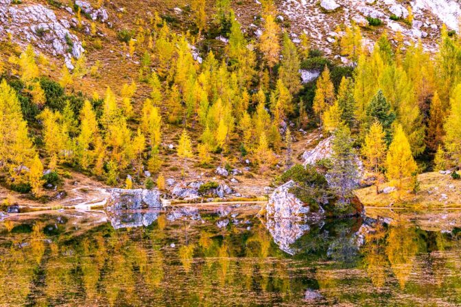 Herbst am Lago di Federa