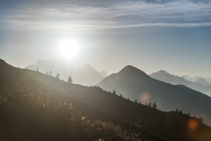 Mystische Stimmung am Passo di Giau