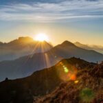 Dolomitenblick, El Jou, Jou de Giau, Passo Giau, Passo di Giau, Sonnenuntergang