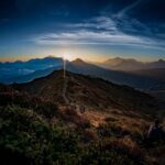 Dolomitenblick, El Jou, Jou de Giau, Passo Giau, Passo di Giau, Punta di Zonia, Sonnenuntergang