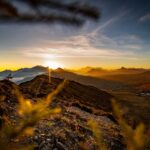 Dolomitenblick, El Jou, Jou de Giau, Passo Giau, Passo di Giau, Punta di Zonia, Sonnenuntergang, fotografieren