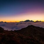 Abendrot, Abendstimmung, Dolomitenblick, El Jou, Jou de Giau, Nebel, Passo Giau, Passo di Giau, Sonnenuntergang