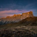 Abendstimmung, Croda da Lago, Dolomitenblick, El Jou, Jou de Giau, Lastoi de Formin, Passo Giau, Passo di Giau, Ra Gusela, Sonnenuntergang