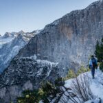 Dolomiten, Schneewanderung, zum Sorapisssee