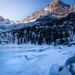 Bergsee, Dolomiten, Eis, La Cesta