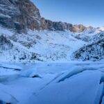 Dolomiten, Eis, Lago di Sorapiss