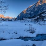 Bach, Cadini di Misurina, Dolomiten, Lago di Sorapiss