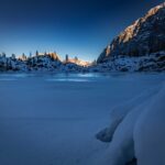 Bergsee, Dolomiten, Eis, Lago di Sorapiss