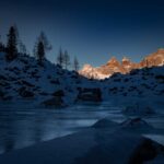 Bergsee, Dolomiten, Drei Zinnen, Eis, Lago di Sorapiss, Tre Cime, Tre Cime di Lavaredo