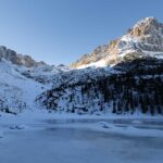 Bergsee, Dolomiten, Eis, La Cesta, Lago di Sorapiss