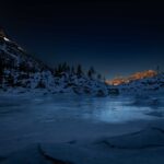 Bergsee, Dolomiten, Eis, Lago di Sorapiss