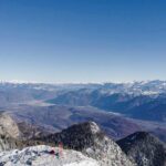 Bolzano, Bozen, Landeshauptstadt Südtirol, Roen, Schnee, Vogelperspektive