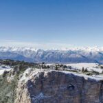 Roen, Schnee, Vogelperspektive