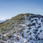 Schnee, Schwarzer Kopf, Vogelperspektive