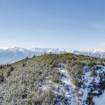 Schnee, Schwarzer Kopf, Vogelperspektive