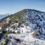 Schnee, Schwarzer Kopf, Vogelperspektive