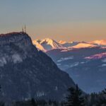 Alpenglühen, Penegal, Winter, inverno, weiße Jahreszeit, winter