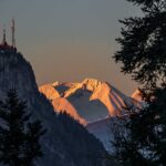 Alpenglühen, Penegal, Winter, inverno, weiße Jahreszeit, winter