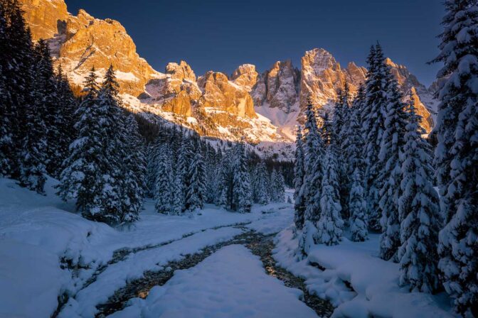 Am Travignolo im Val Venegia