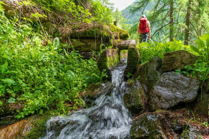 Neuwaal, Schlandrauntal, Waalweg, wandern