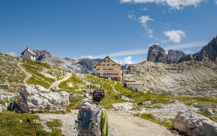 Drei Zinnen Hütte, wandern