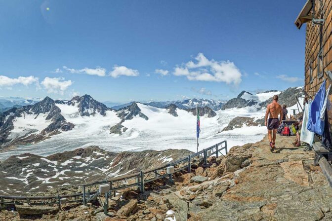 Panoramablick vom Becherhaus