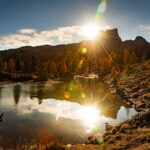 Herbst, Lago di Limedes, Sonnenaufgang, autumn, autunno