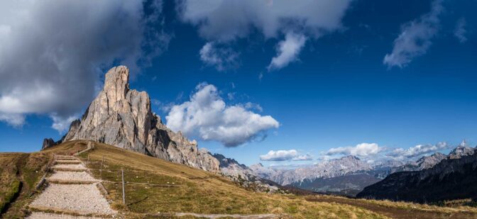 Passo di Giau mit Ra Gusela