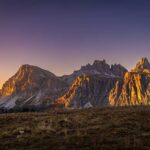 Abendrot, Dolomiten, Fanesgruppe, Lagazuoi, Sonnenuntergang