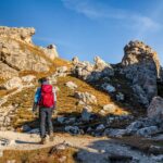 Aufstieg Forcella Cir, Cirspitzen, wandern