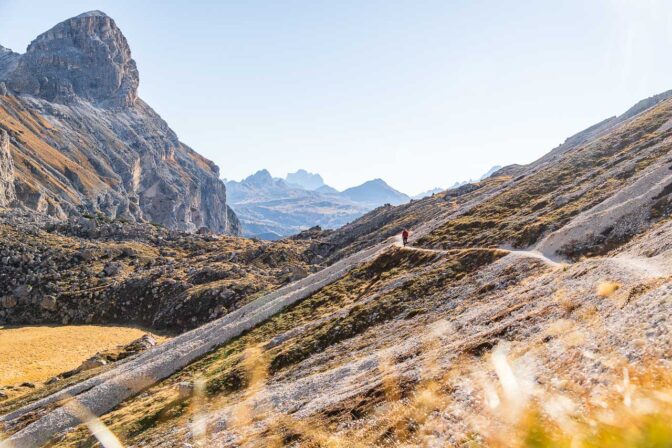 Sassongher und Ampezzaner Dolomiten