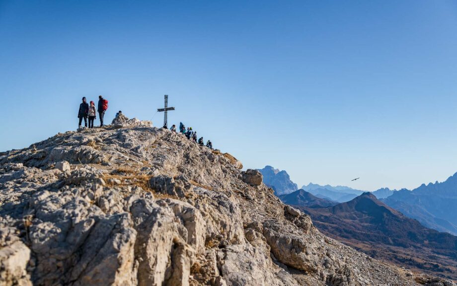 Ausblick Sassongher, Sassongher