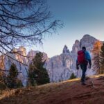 Sellastock, Von Kolfuschg zum Grödner Joch, wandern