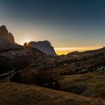 Langkofel, Sasso Lungo, Von Kolfuschg zum Grödner Joch