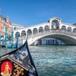 Gondel, Rialtobrücke, Venedig